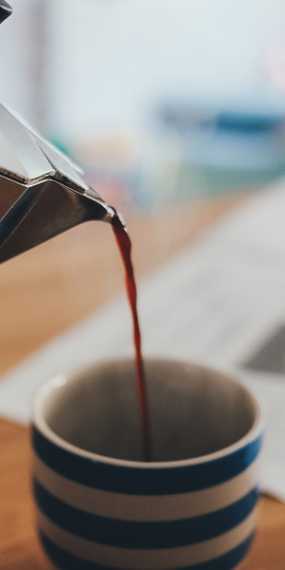 Hot coffee