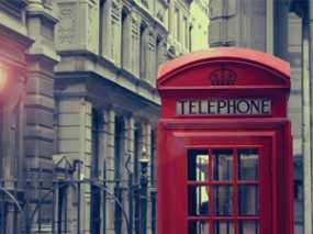 london's telephone box
