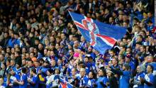 Fans Timnas Islandia