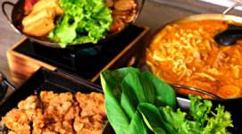 double pots food