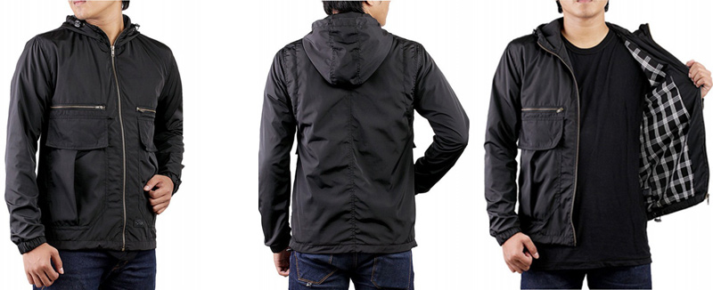 jaket kulit otiv hitam