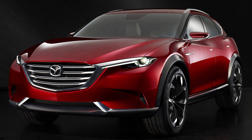 mazda CX9 terbaru tampak depan